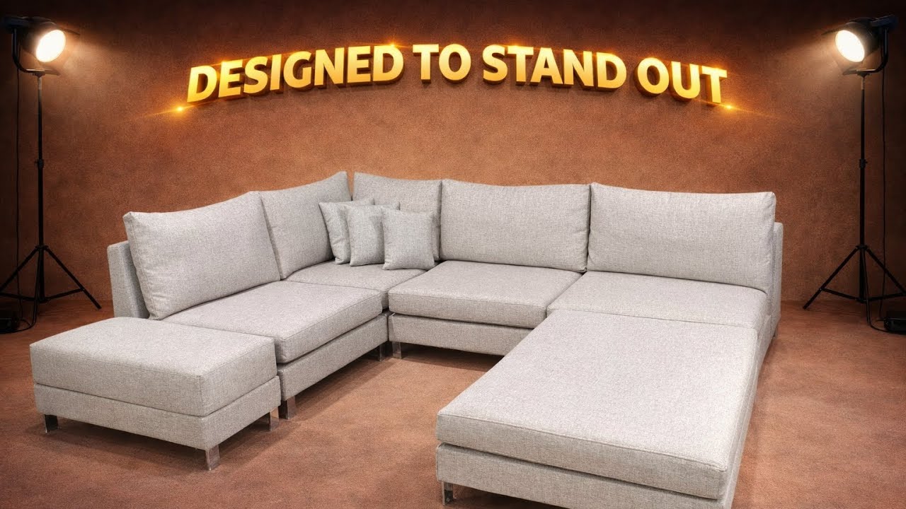 Designed to Stand Out – Modern Sectional SofaÖne Çıkmak İçin Tasarlandı – Modern Köşe Koltuk