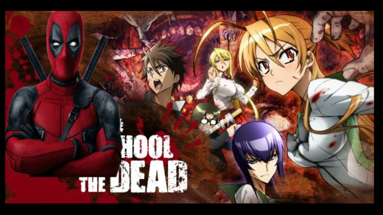 fanfic Deadpool en high school of the dead cap 1 un mercenario entre zombis