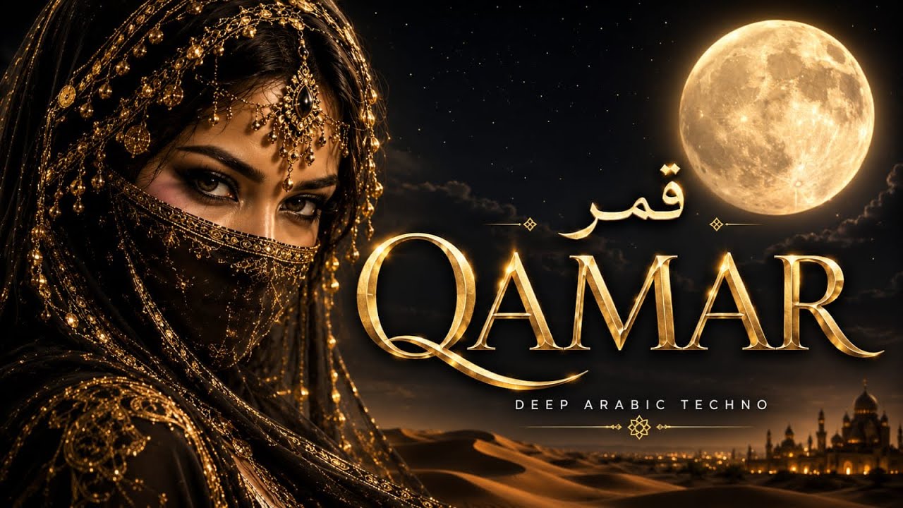 QAMAR | قمر 🌙 Hypnotic Arabic Techno (Moonlit Desert Vibes)