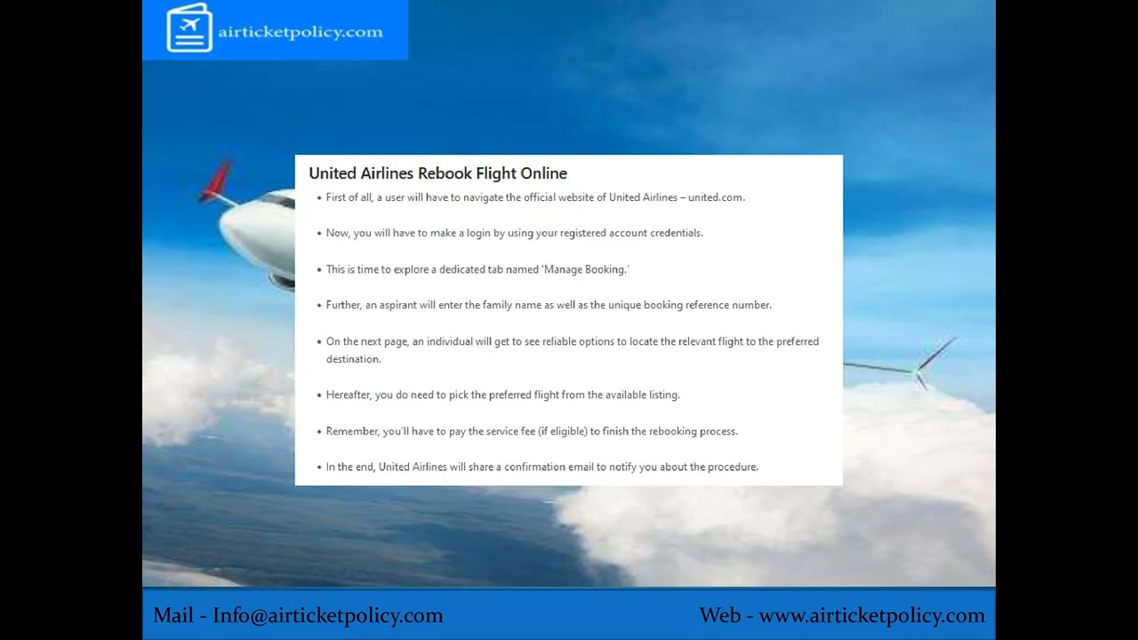United Airlines Missed Flight  | Air Ticket Policy