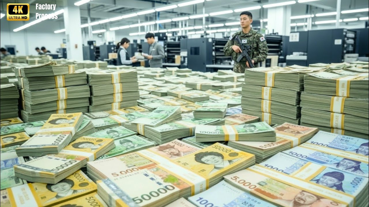 Inside Korea&rsquo;s High-Security Money Factory: Why the Won Is So Hard to Counterfeit (Full Process)