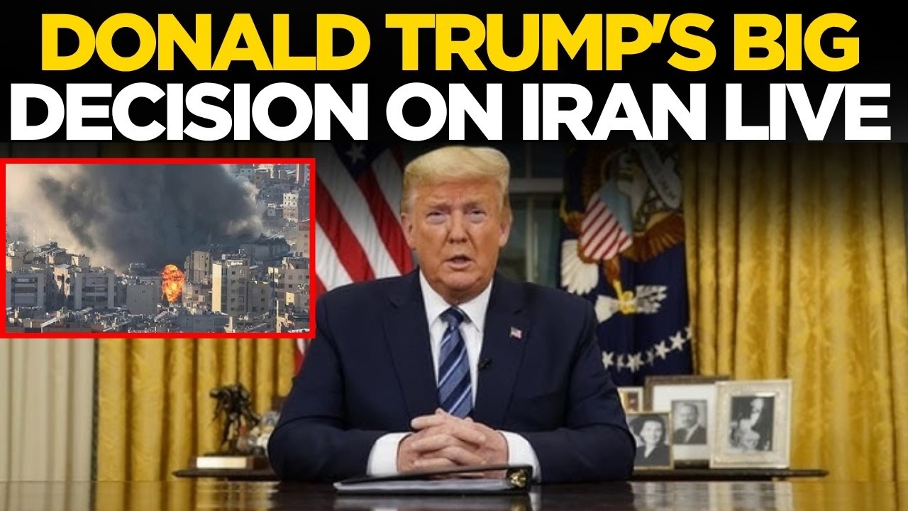 Donald Trump LIVE | Trump's Big DECISION On Iran War | Trump Huge Warning Leaves Iran In Panic!