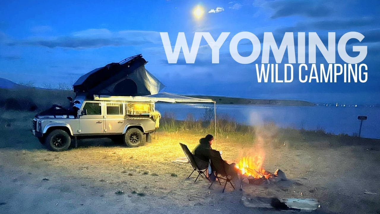 Overlanding Wyoming in our defender camper