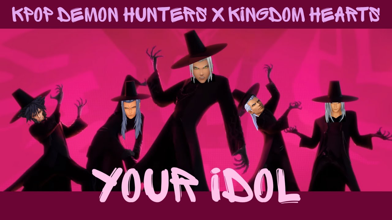 KPop Demon Hunters x Kingdom Hearts AMV - Your Idol