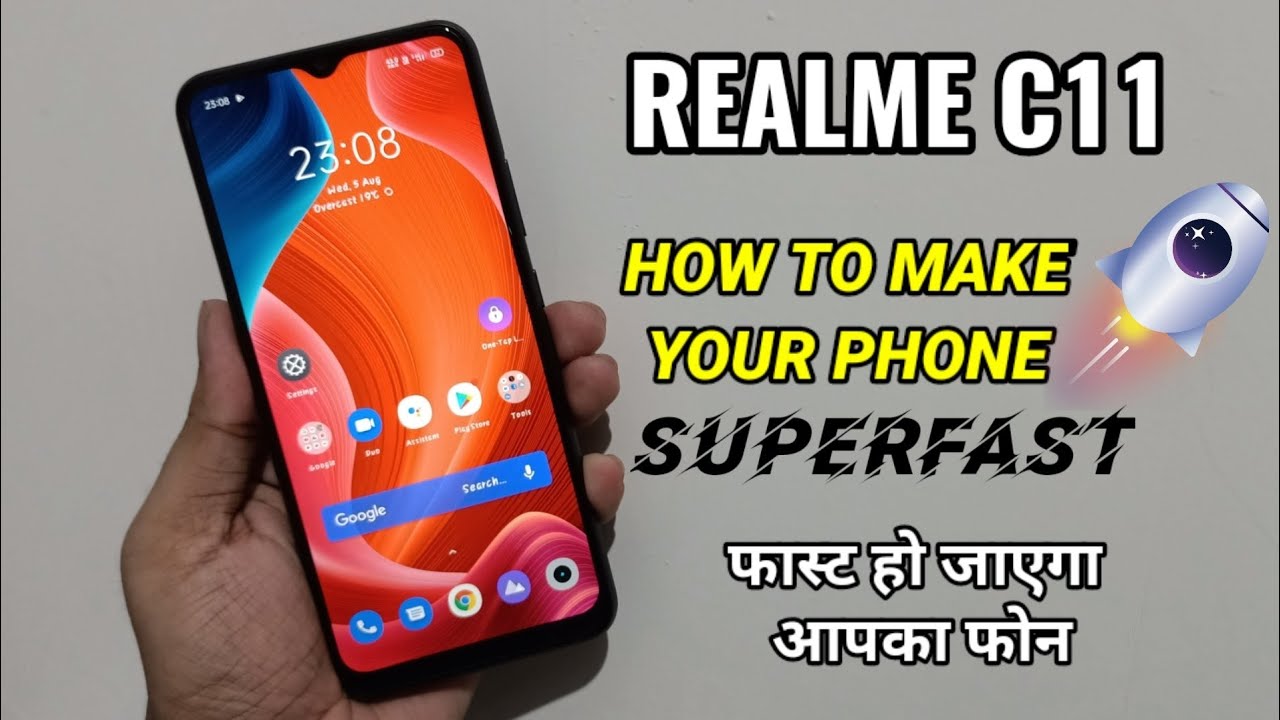 Realme C11: сделайте свой телефон супербыстрым