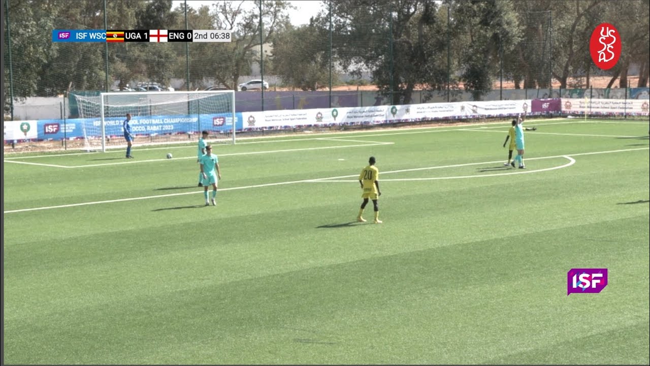 WORLD SCHOOLS FOOTBALL CHAMPIONSHIP | UGANDA(AMUS) VS ENGLAND -