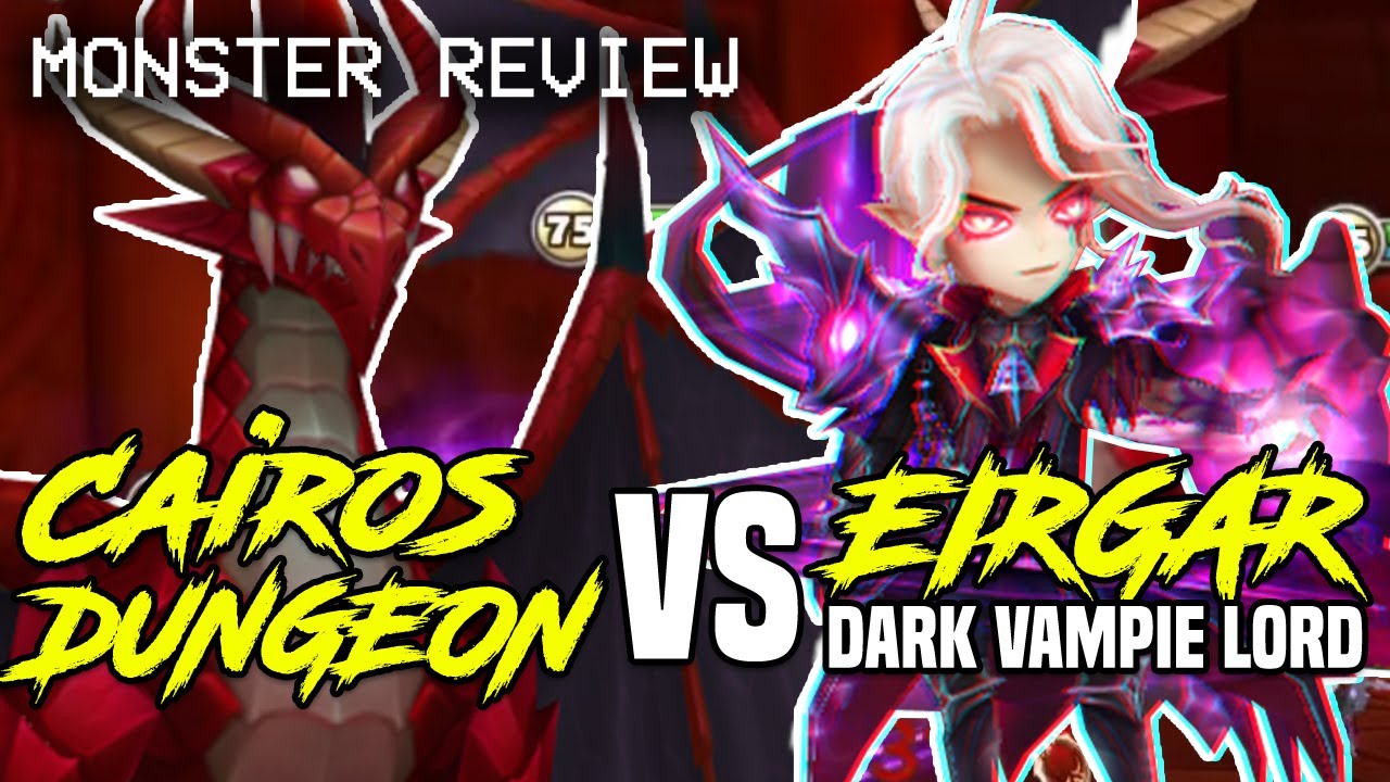 EIRGAR VS Cairos Dungeon FULL GUIDE! - Summoners War