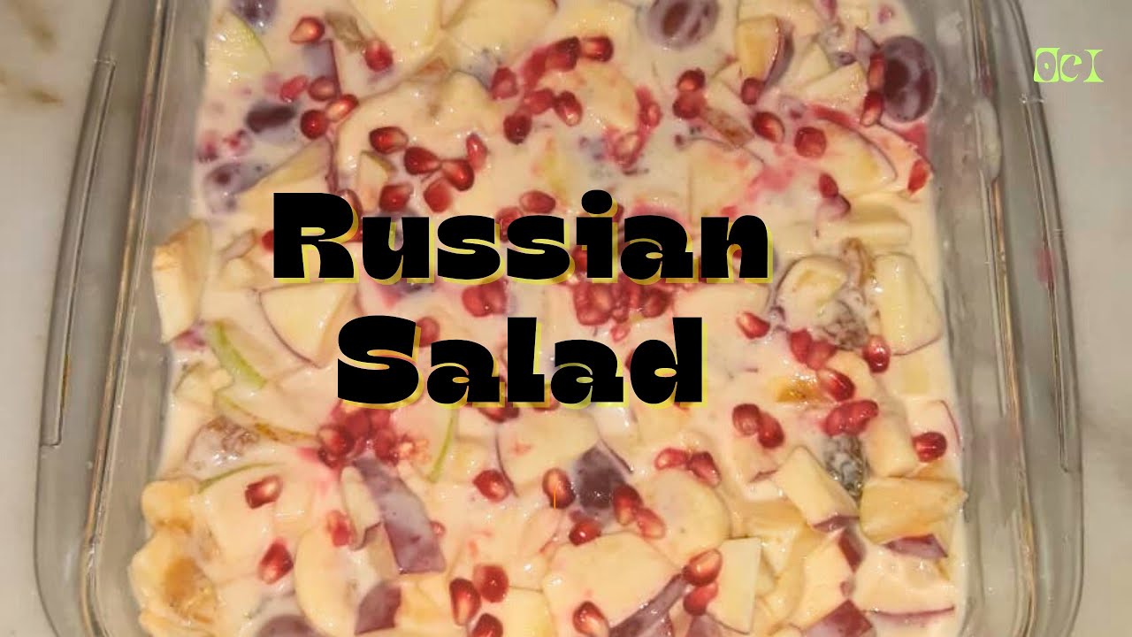 RUSSIAN SALAD | BEST HEALTHY TASTY SALAD | BEST FOR ALL PARTIES | OFFICIAL CREATIVE LIFE
