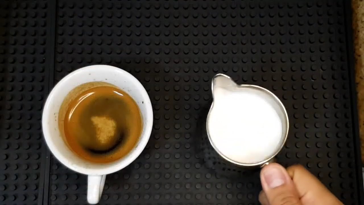 Making a cup of coffee with Lelit Mara X #Shorts