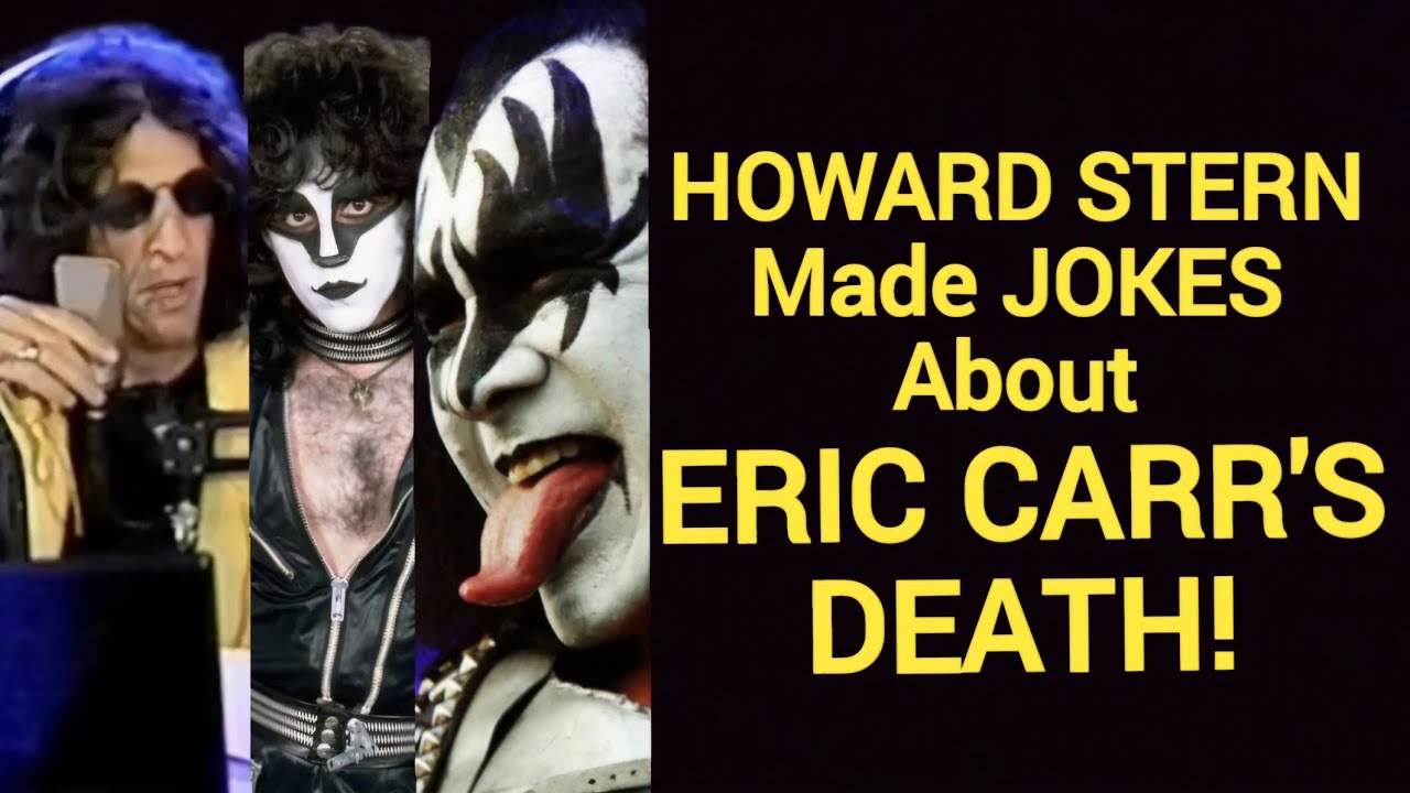 Джин Симмонс *ПРОТИВОСТОИТ* Говарду Стерну из-за шуток об Эрике Карре в 1991 году!