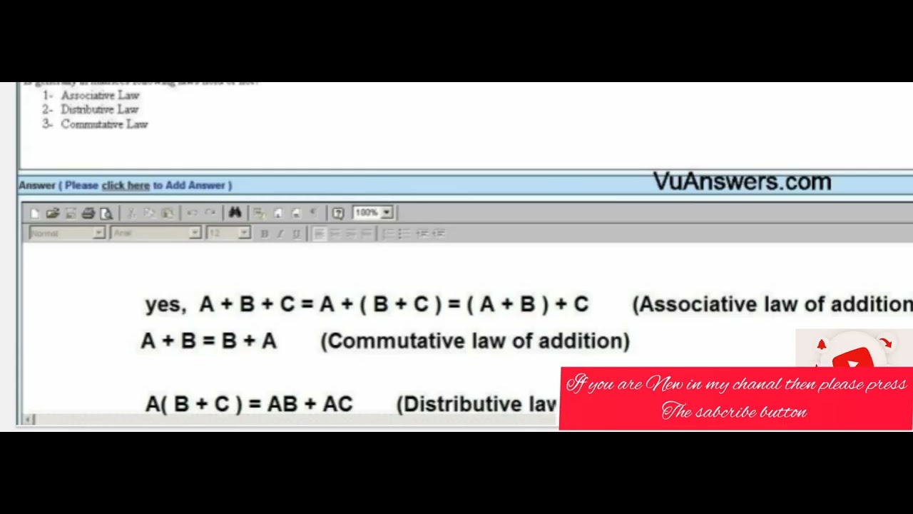 Most important question of mth401 final term