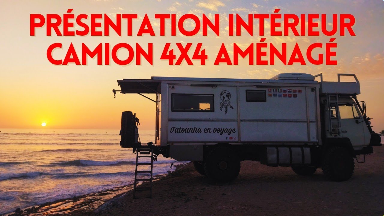 PRÉSENTATION INTÉRIEUR CAMION 4X4 AMÉNAGÉ | CAMION D'EXPÉDITION