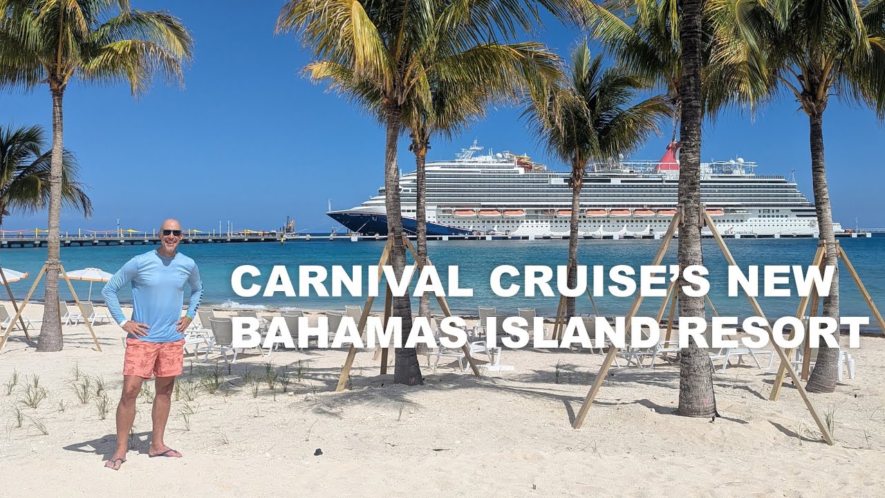 Carnival's Celebration Key Beach Day in the Bahamas (Full Tour)