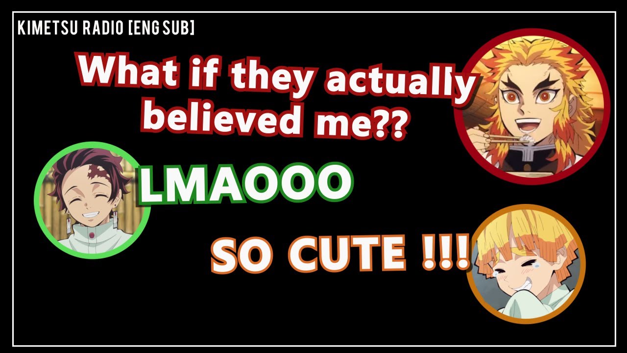 Kimetsu Radio : Hino Satoshi's kids are cute