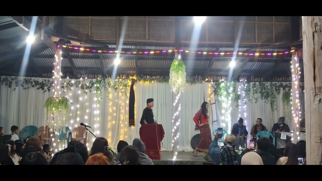 Kom attire traditional show...