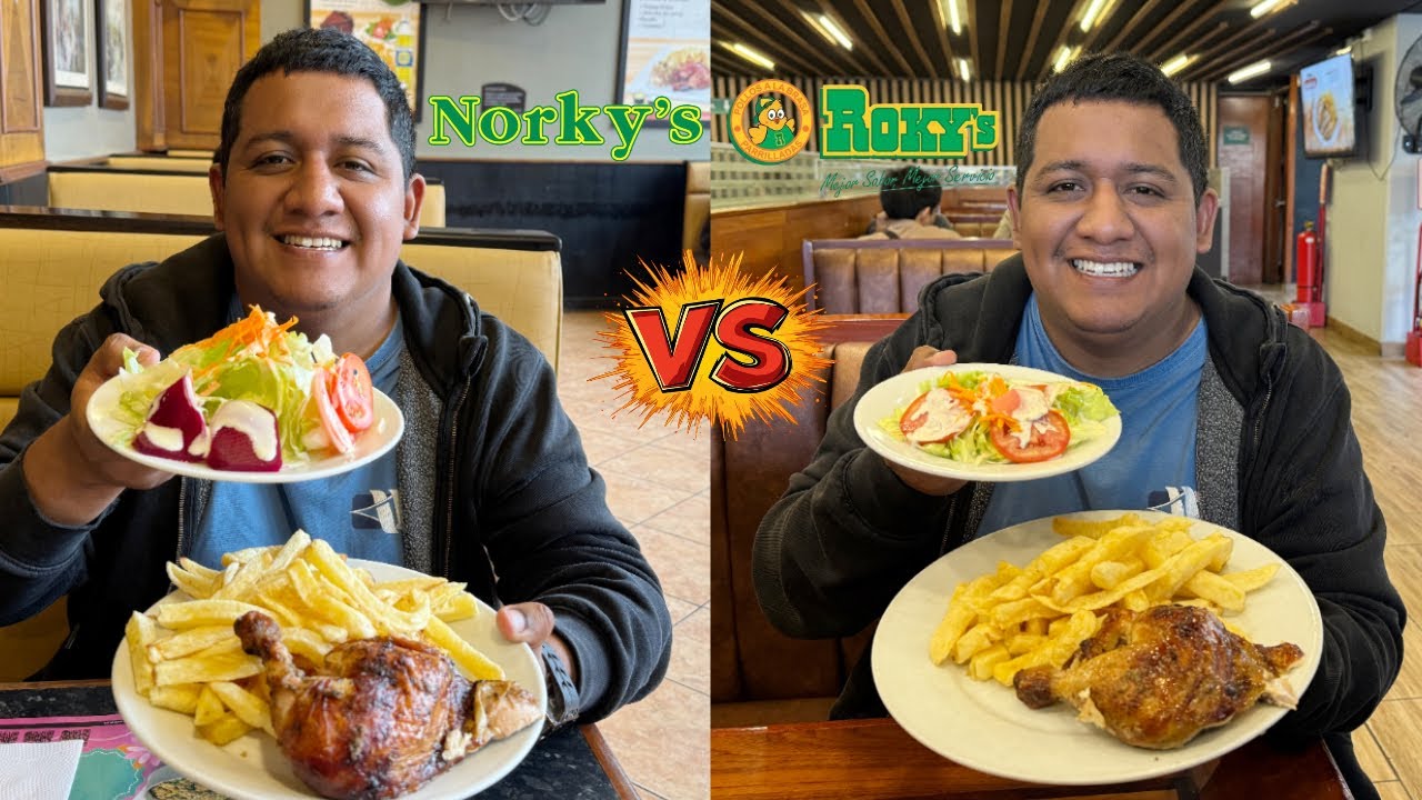 POLLERIA NORKYS VS POLLERIA ROKYS ¿Cual es el mejor? | Mi Receta Magica ft. ​⁠​⁠@Guía de bolsillo
