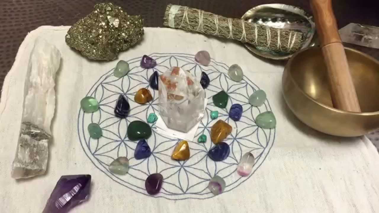 Energy Muse | How To Make A Crystal Grid Layout for Your Home