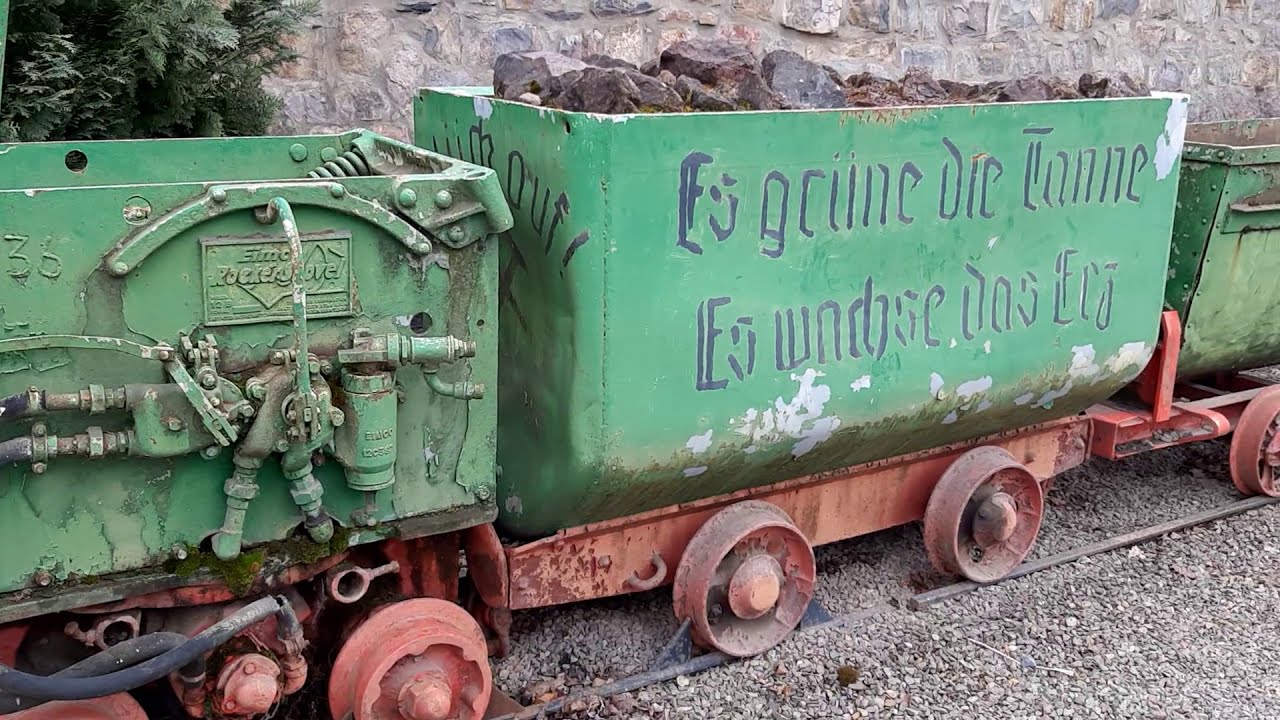 EIMCO Rocker Shovel Loader from Utah to be seen at Grube Christiane nearby the Diemelsee, Sauerland