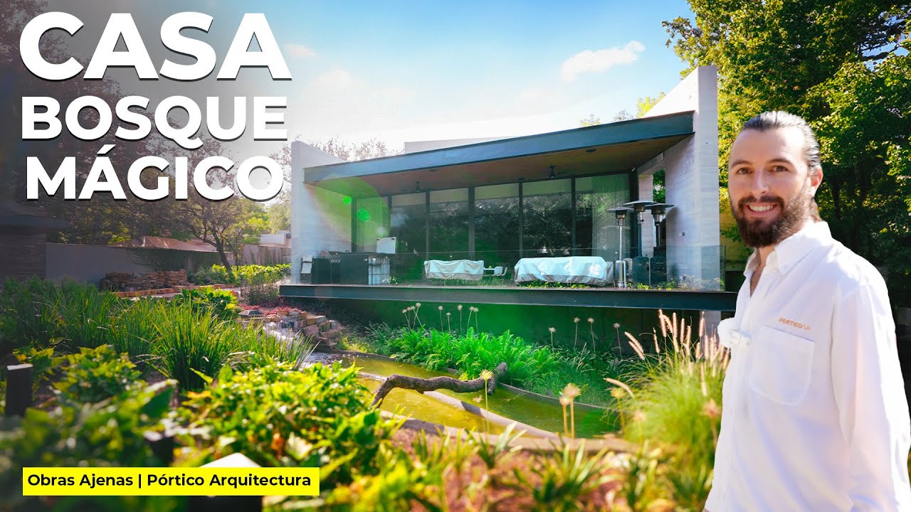 CASA EN BOSQUE MÁGICO con SISTEMAS EFICIENTES | OBRAS AJENAS | Pórtico Arquitectura