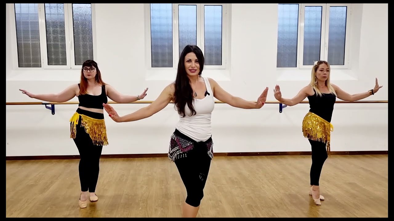 COME FARE IL PASSO DEL DESERTO - Danza del ventre - Tutorial - Movimenti di bacino