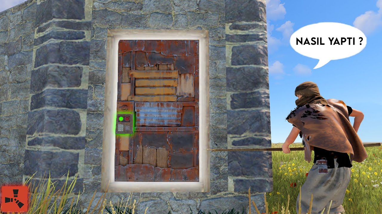 KAPI ŞİFRESİNİ DEĞİŞTİREREK GOİNG DEEP ATMAK.!! - Rust Türkçe