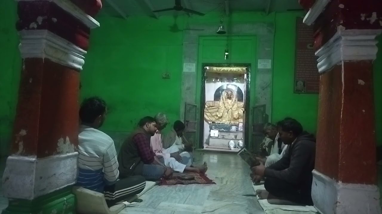 अपने गांव के मंदिर का रात्रि कीर्तन दाऊजी मंदिर पर 🤩🙏😍 #bhajan #bhaktisager #long  22 February 2026