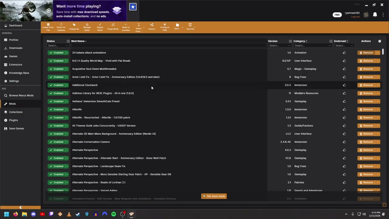 Deleting all Mods from Vortex for dude on Reddit