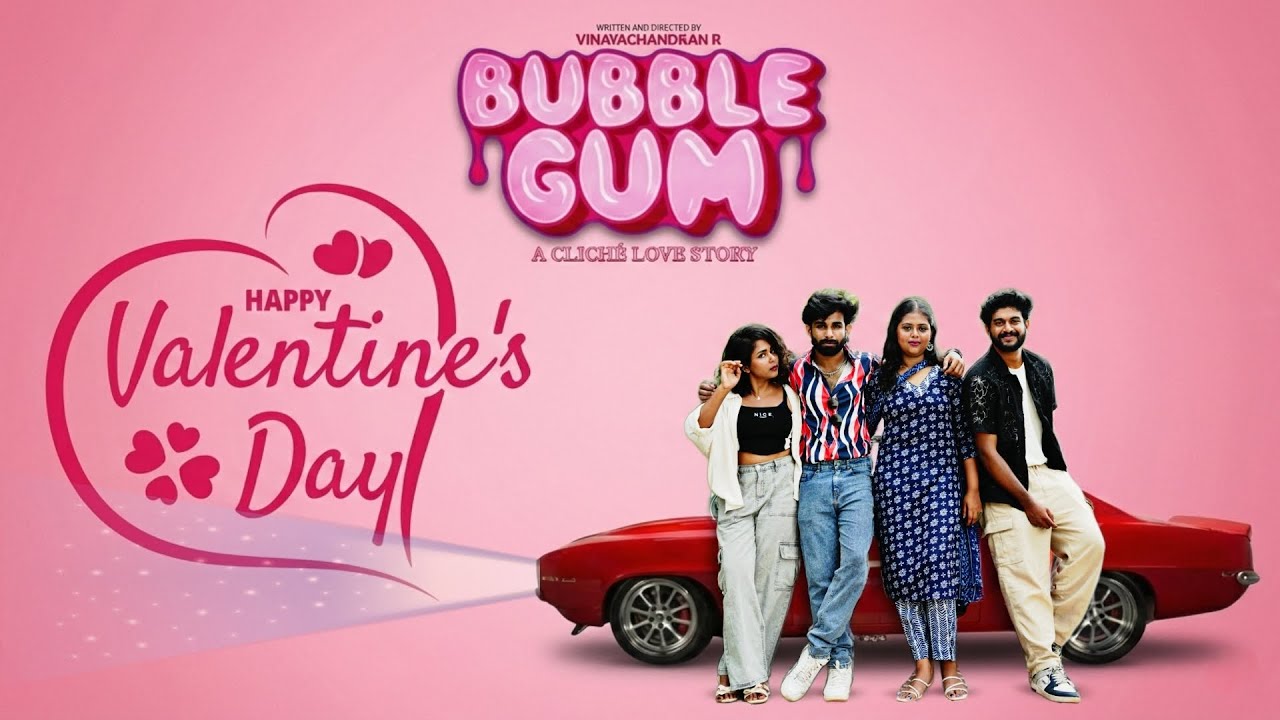 BUBBLEGUM | VINAYACHANDRAN.R  VALENTINE'S DAY SPECIAL #ValentinesDay #Gift #Love #Shorts #Romantic