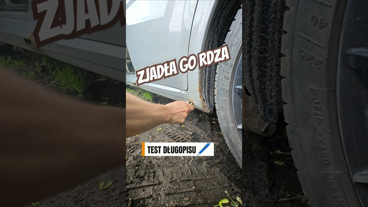 Zawsze warto naprawić auto przed malowaniem 👌 #rdza #blacha #blacharz #warsztat #naprawa #blacharka
