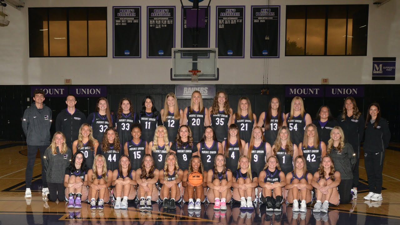 Meet the 2025-26 Mount Union Women's Basketball Team