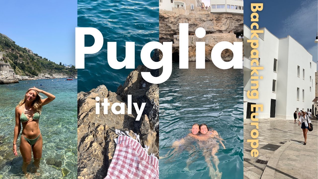 Puglia Italy | backpacking through Europe | day trips to Alberello, Polignano A Mare | Europe Vlog