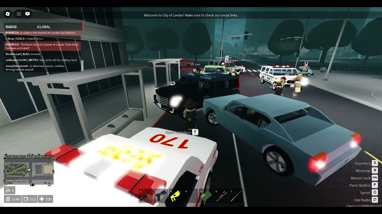 Lander City on Roblox