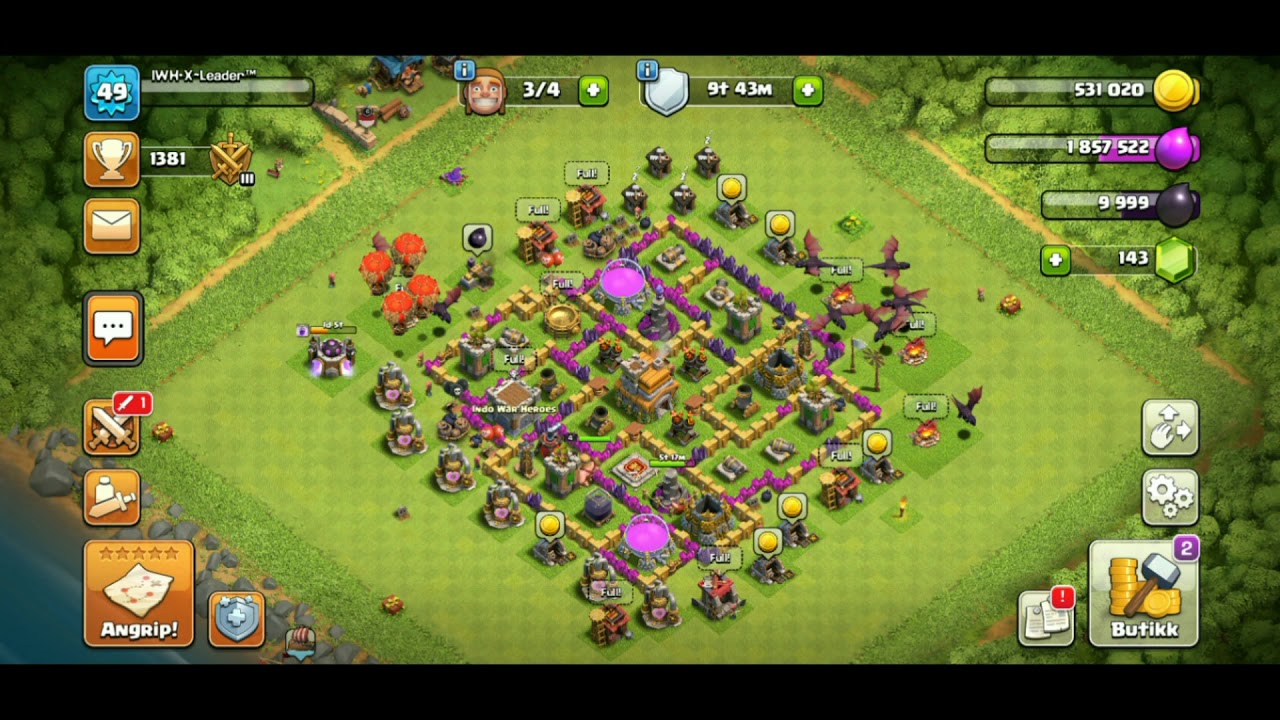 Tutorial Startegi War TH 7.