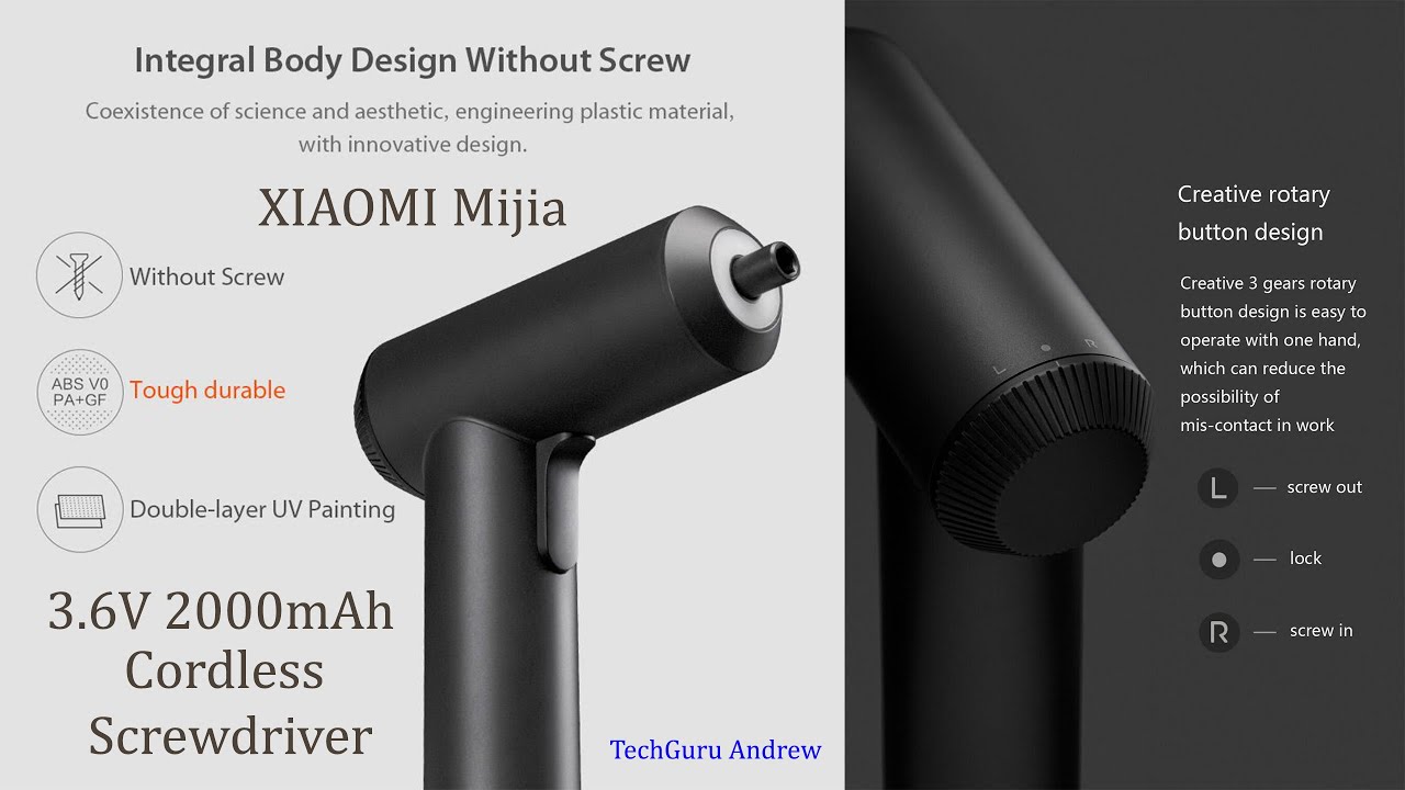 XIAOMI Mijia Cordless Rechargeable Screwdriver TESTING