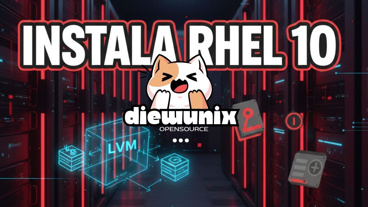 Instala Red Hat Enterprise Linux 10 desde CERO | LVM paso a paso (Guía SysAdmin)