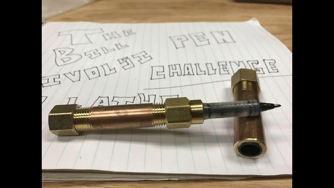 No Lathe Pen From Brass Fittings