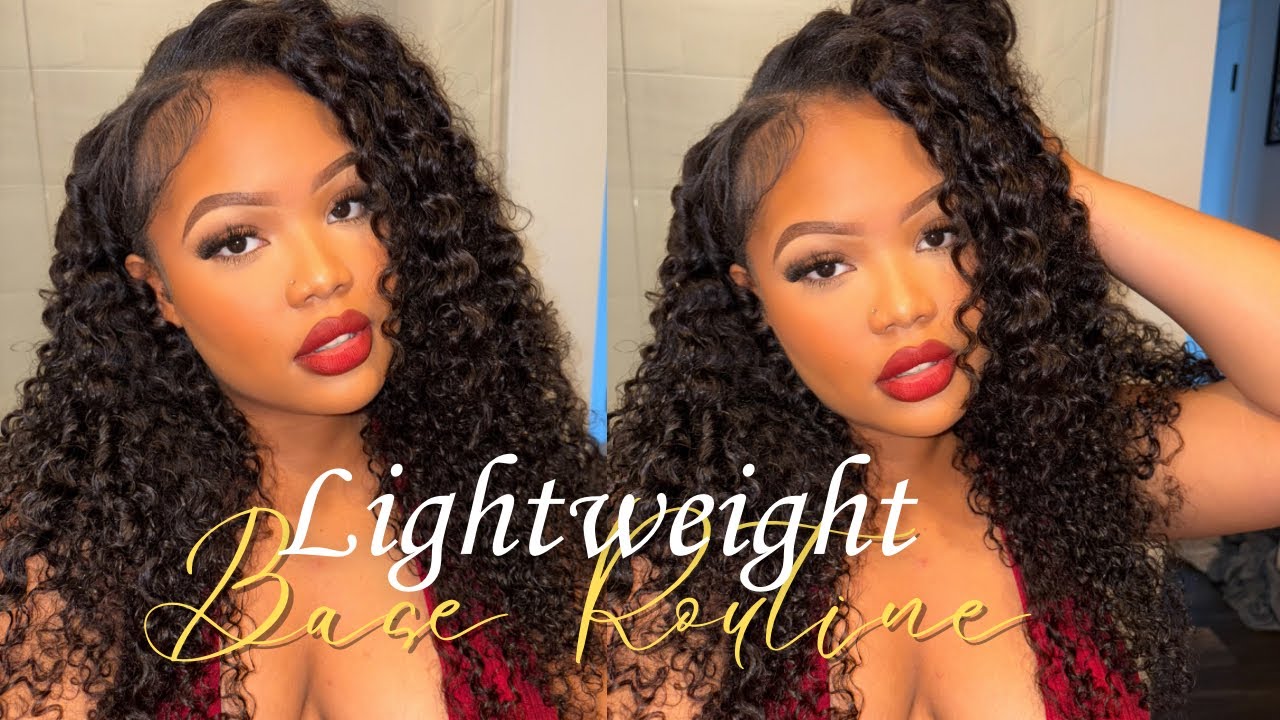 Codzienny makijaż bazowy z naturalną bazą i wyrazistą czerwoną szminką 💋