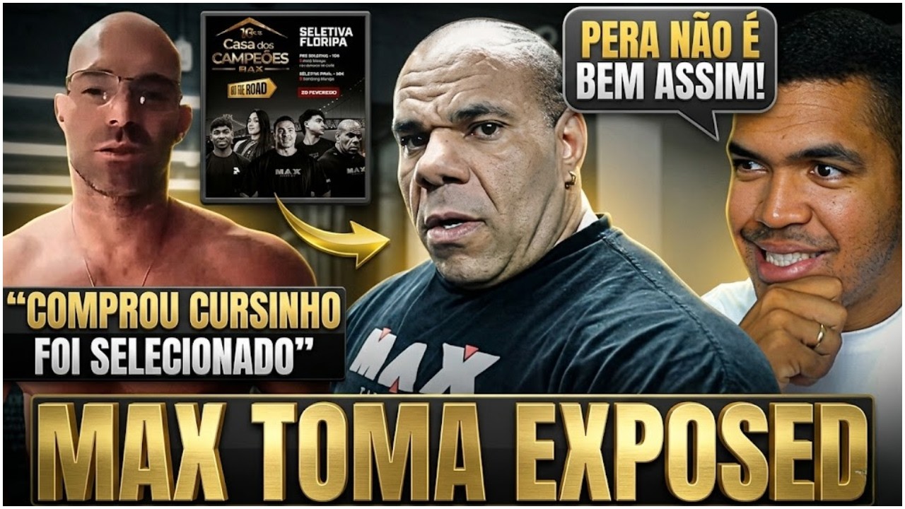 MAX TITANIUM TOMA EXPOSED PESADO SUPOSTO ESQUEMA DE APADRINHAMENTO NA SELETIVA DOS CAMPEÕES