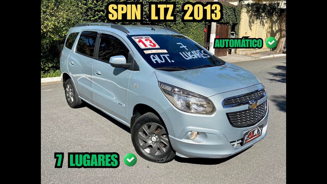 Gm - Chevrolet Spin LTZ 1.8 Flex 2013 Automático - 7 Lugares
