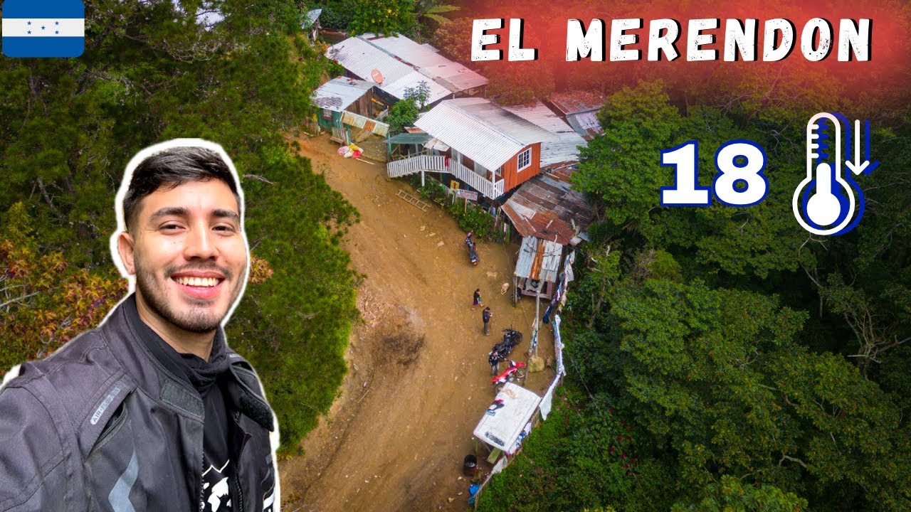 La otra cara de SAN PEDRO SULA - ¡EL MERENDON, el CUSUCO! ⛰️🇭🇳😳
