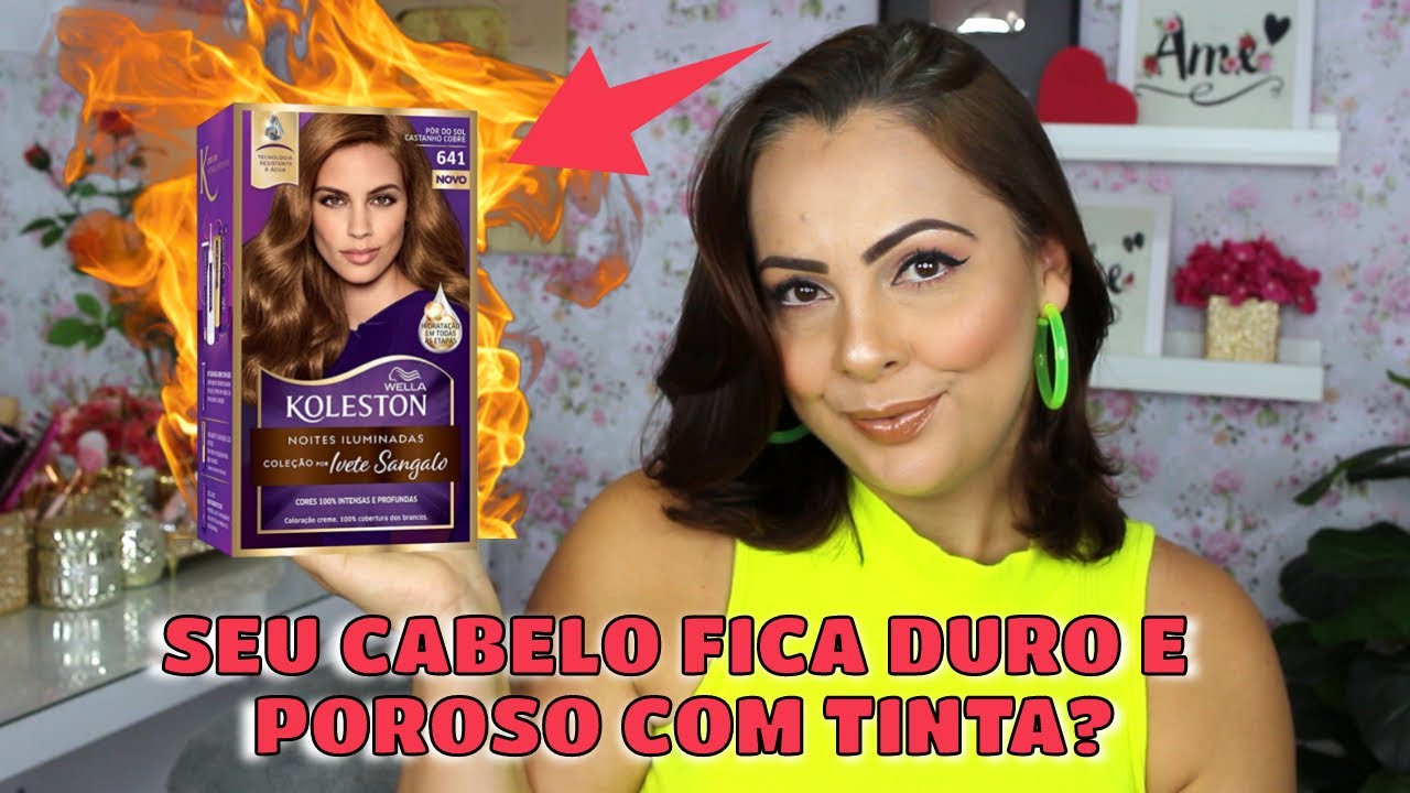 CABELO DURO E POROSO POR CONTA DE TINTA, COMO RESOLVER?