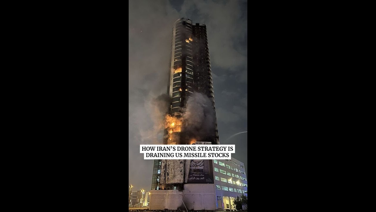 How Iran's cheap kamikaze drones are draining US missile stocks