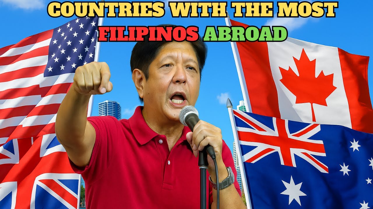 15 Countries With the Most Filipinos Abroad (2025 Edition)