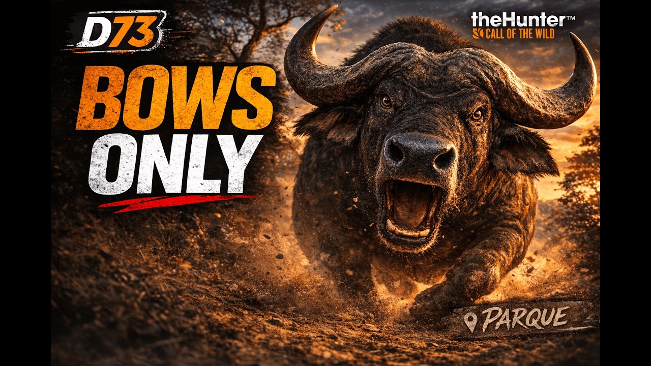 Bows Only… When the Buffalo Charged | Parque Fernando Hunt