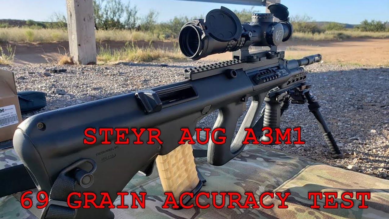Steyr AUG 69 Grain Accuracy Testing
