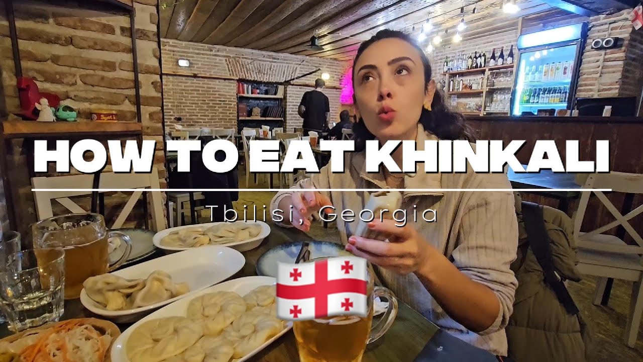 🇬🇪 Khinkali 101: How Georgians Eat Their Famous Dumplings | Klike's Khinkali Tbilisi Georgia 🥟