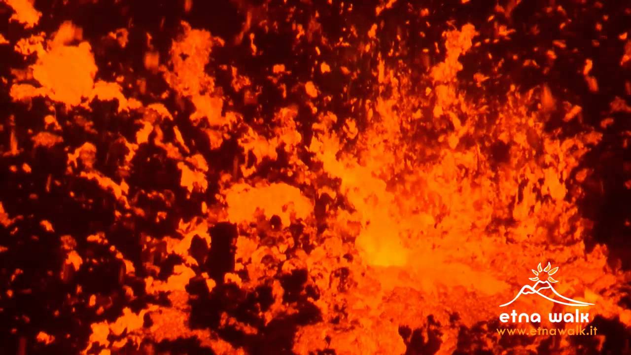 Strombolian Activity inside Bocca Nuova - Etna - July 8, 2012