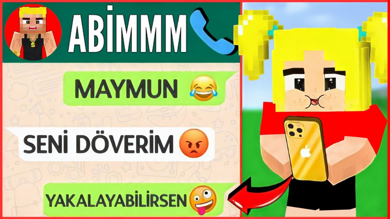 ARDANIN KIZI EFEKANI TROLLEDİ , EFEKAN ÇILDIRDI 😂 - Minecraft