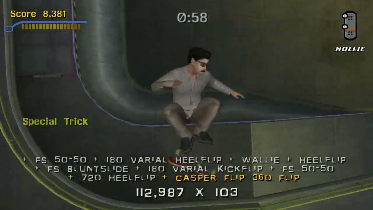 THPS 3 | Foundry | 522 Million Points Combo (PC)