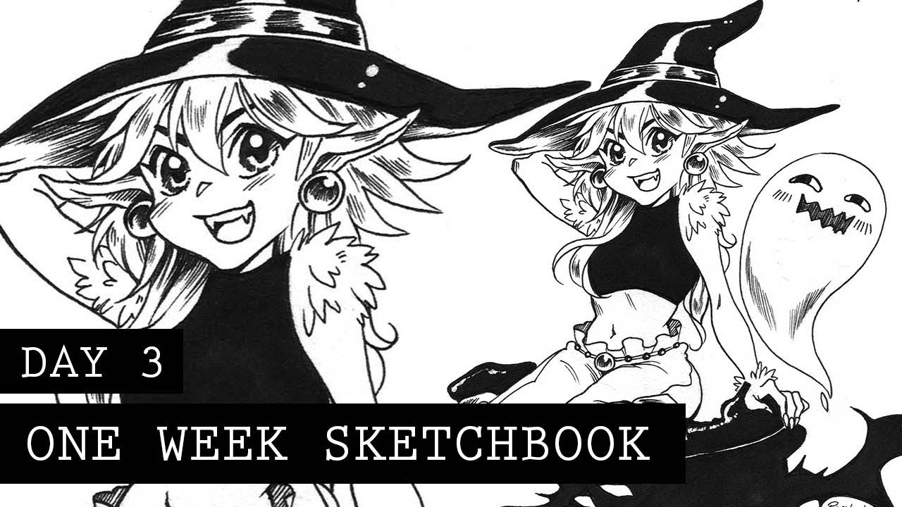 One Week Sketchbook Challenge | Part 3